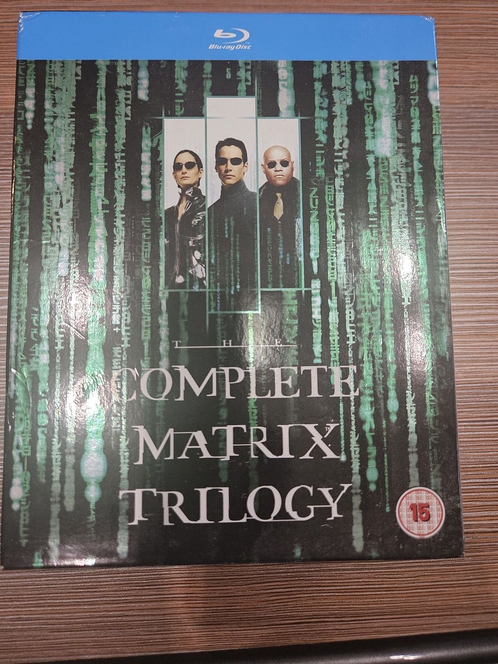 Blu-ray The Complete Matrix Trilogy - Green Edition